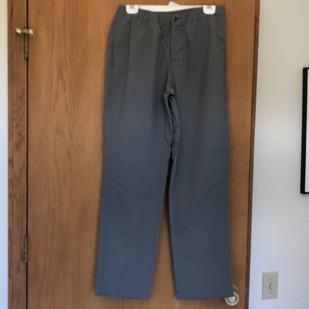 Travelsmith grey microfiber travel pants